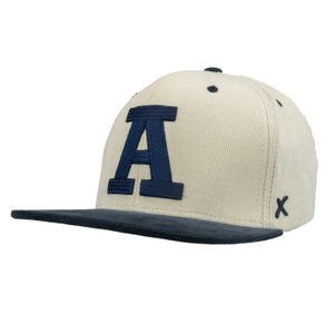 Block A True Aggie Night Corduroy Tan Navy Cap